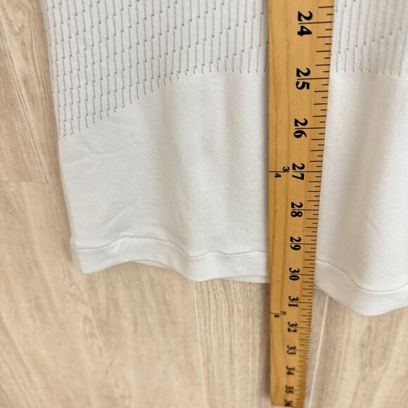 Gymshark Apex Seamless Tank Top Men’s Small White Active Workout Gym Breathable - Picture 13 of 15